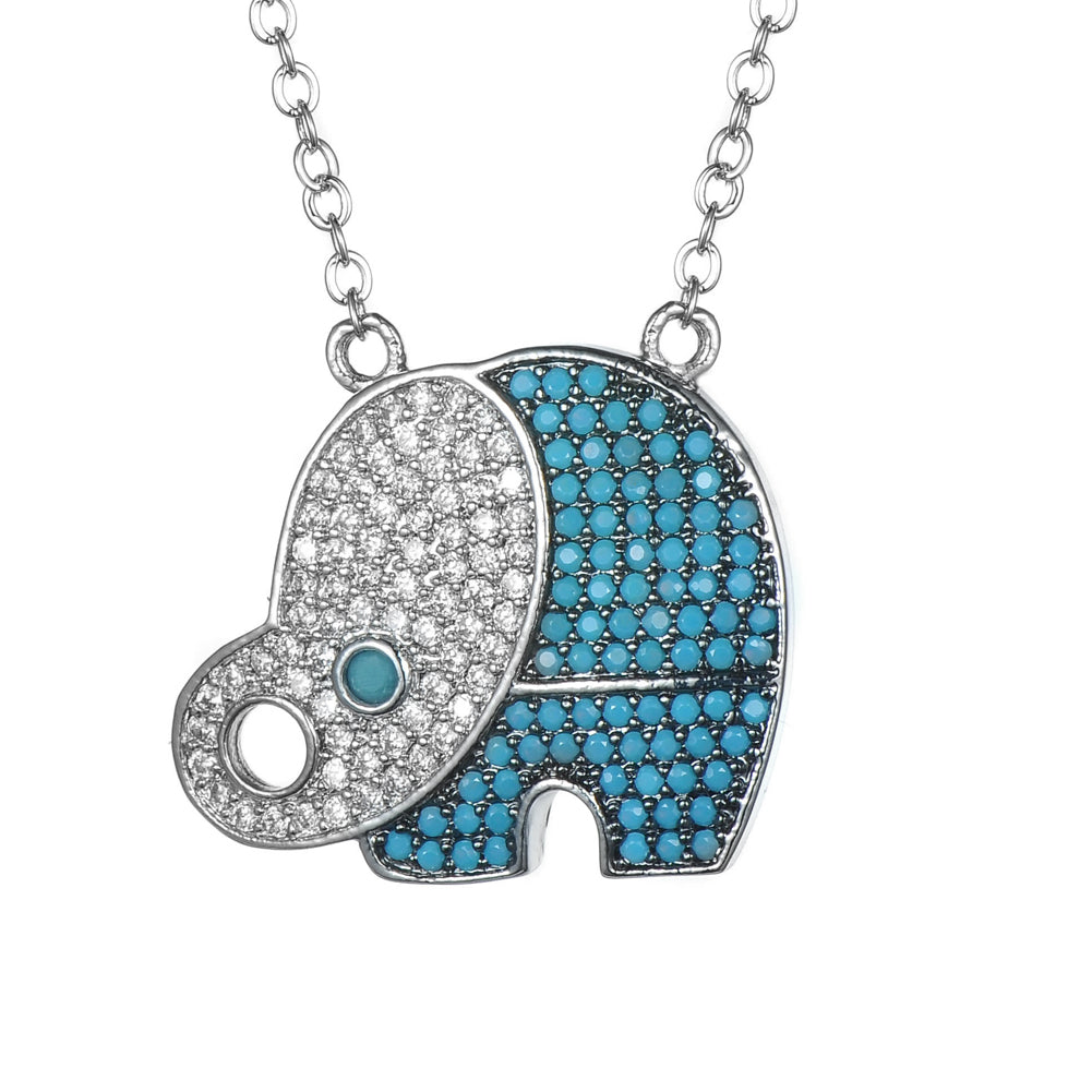 Women's Fashion Elephant CZ Jewelry Sets