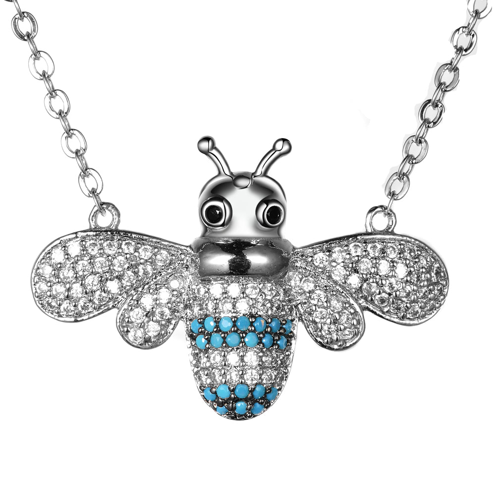 Women's Fashion Animal HoneyBee CZ Jewelry Sets