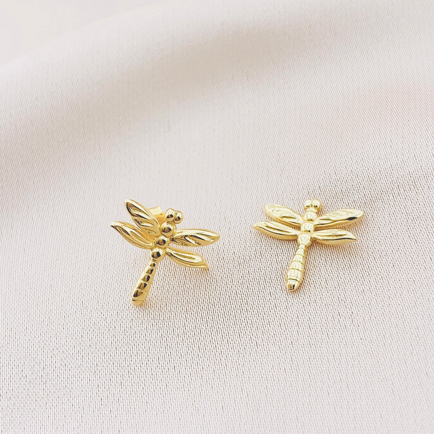 925 Silver Dragonfly Stud Earring