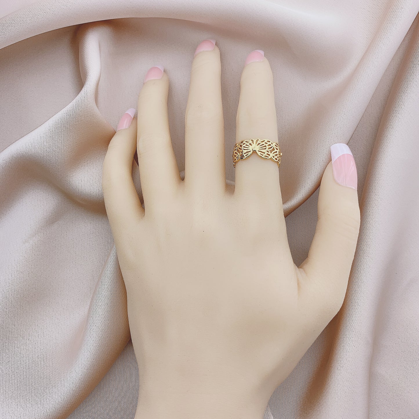 Women's Fashion Animal Butterfly Plain Ring