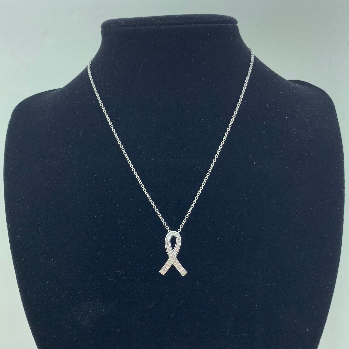 Women's Fashion Breast Cancer CZ Jewelry Sets