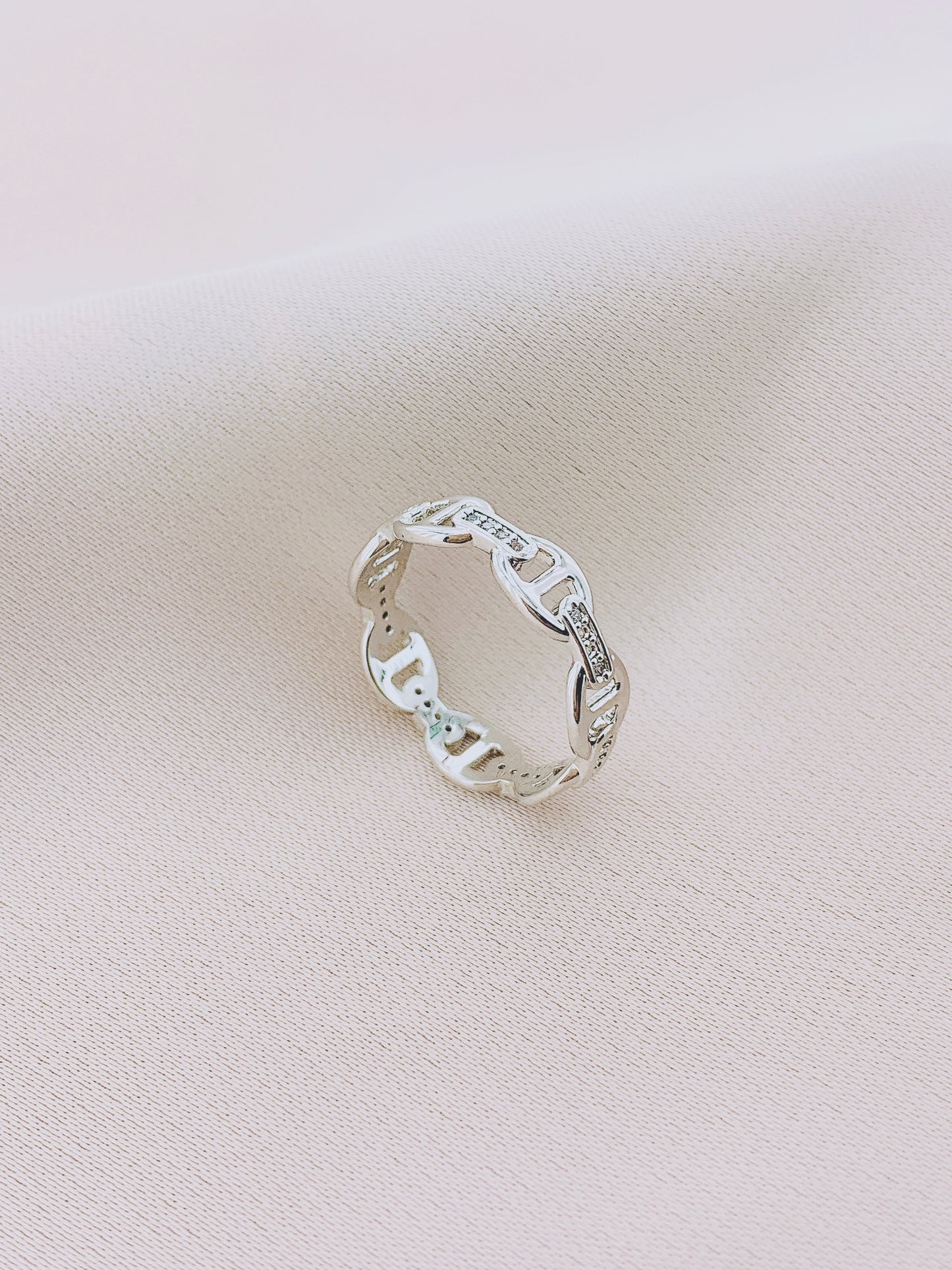 925 Silver CZ Ring