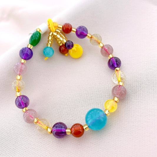 Women's Fashion Beads Gemstone Bracelet